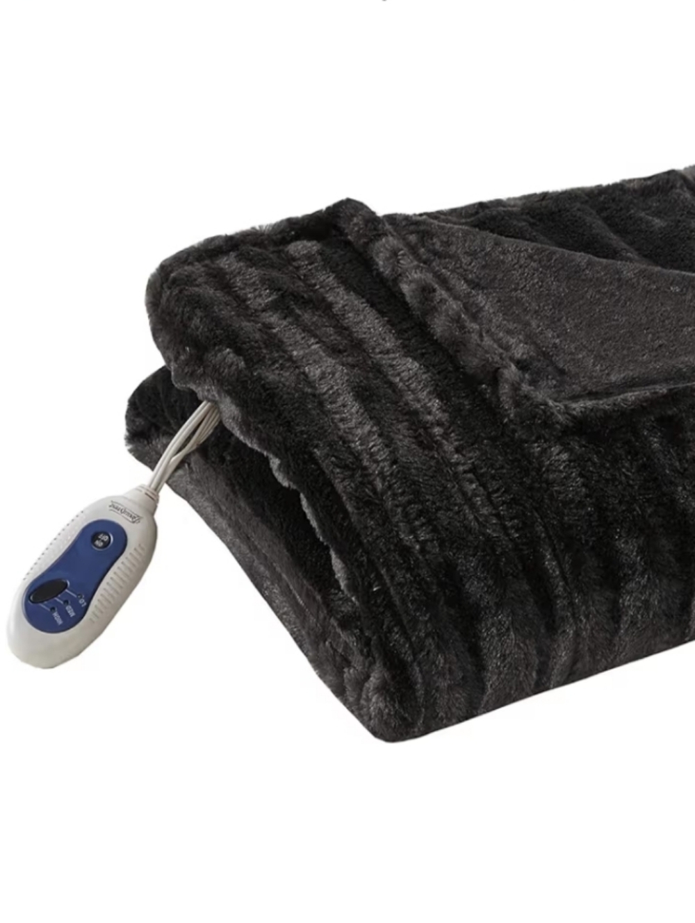 Beautyrest Oversized Heated Electric Blanket w/ Controller Auto Shut-Off